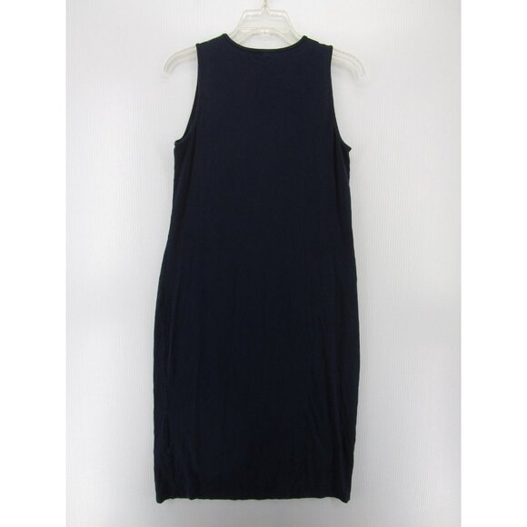 Eileen Fisher Dress XS Midi Pullover Tank Top Shirt Cottage Peasant - Picture 5 of 9